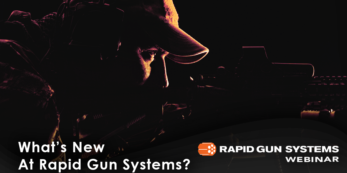 Image of a person in tactical gear aiming with a gun, promoting a modern POS system. View our exclusive webinar and explore what's new at Rapid Gun Systems, a leader in advanced point-of-sale systems for the firearms industry. Get insights into the latest POS features, inventory management updates, and enhancements designed to streamline operations and boost your business. Perfect for gun store owners and range operators looking to stay ahead with cutting-edge technology.